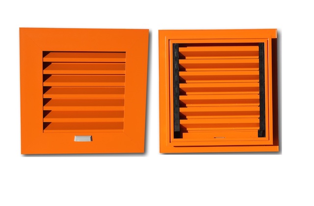 Réalisation de grilles de ventilation aluminium sur-mesure : image