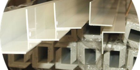 Cornières aluminium égales de 10x10x1,5 en 6m