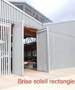 Gamme de brise-soleil en aluminium Gamme de brise-soleil en aluminium