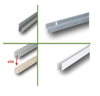 Profilés de finition en agencement - I.D. ALU