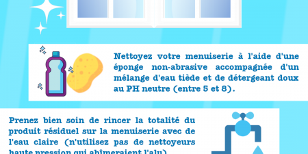 Comment entretenir vos menuiseries aluminium ? entretien des profilés alu