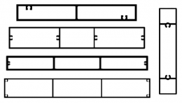 Brise soleil rectangle