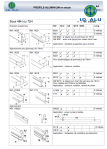 Télécharger profils alu agencement sur stock