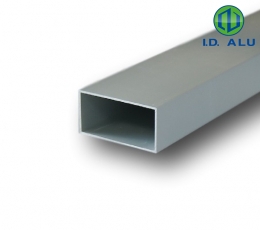 Tube rectangle aluminium