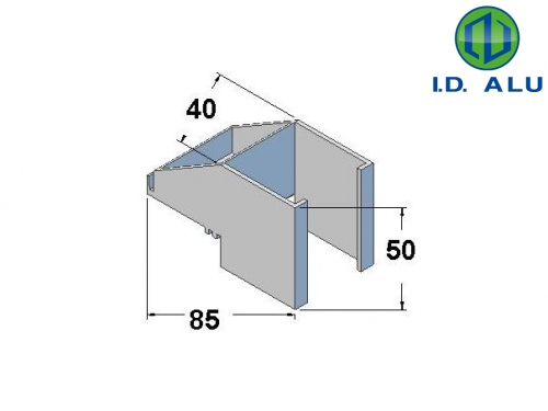 pose brise soleil 50mm