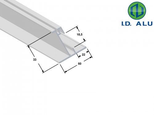 cadre grille ventilation 33mm