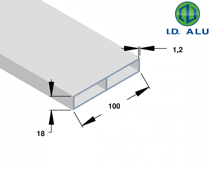 Règle de maçon en alu 3 m