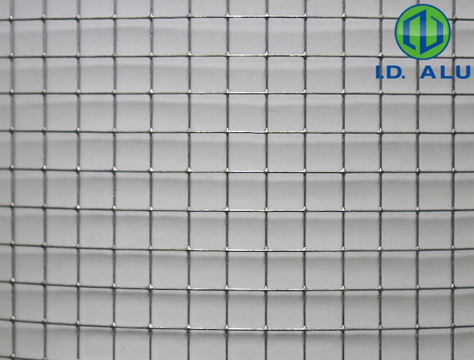 DELTA - Grille d'aération anti-rongeur DELTA® alu-zinc - L. 2,5 m - aile  22x45 mm