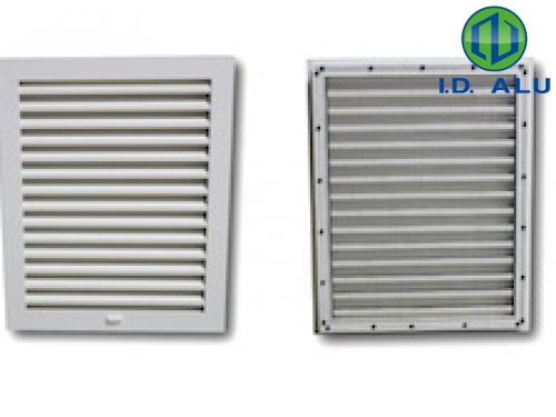 Grille de ventilation Aluminium au pas de 50 mm - VIB - grilles de  ventilation