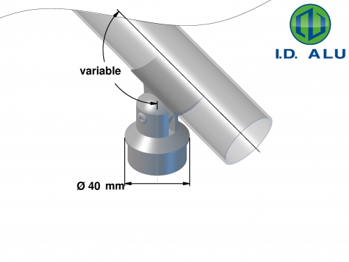 Support orientable 40mm