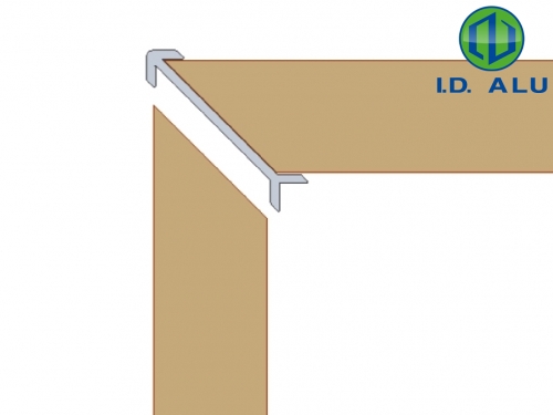 assemblage profil d'angle agencement 90