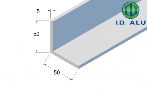 cornière 50x50x5 plan