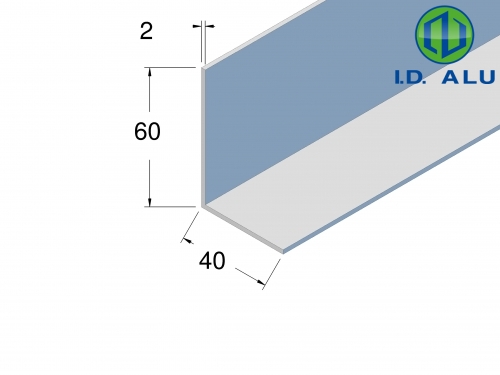 cornière 60x40 plan