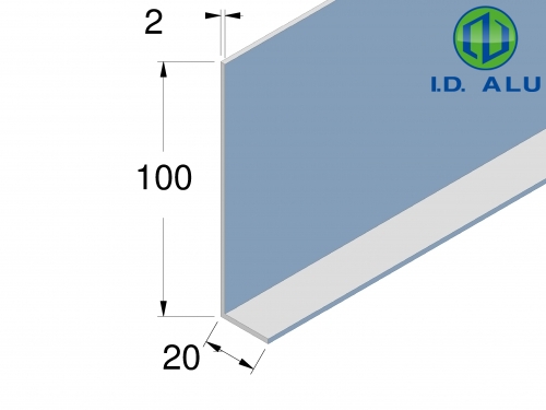 cornière 100x20 plan