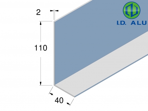 cornière 110x40 plan