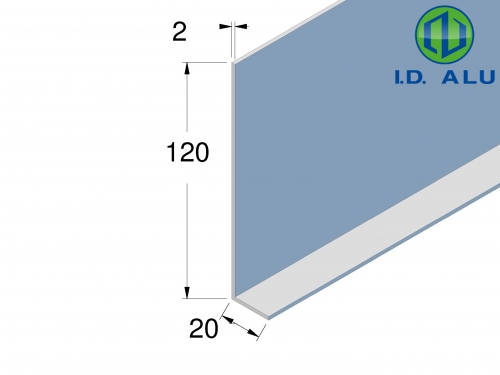 cornière 120x20 plan