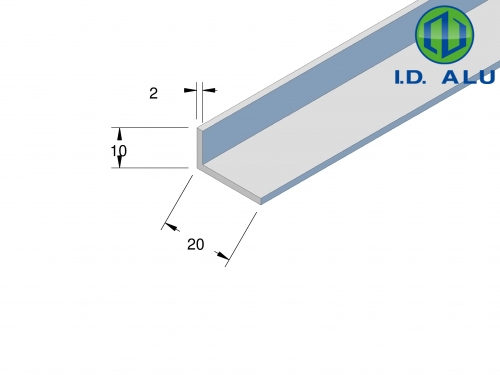 cornière 20x10 plan