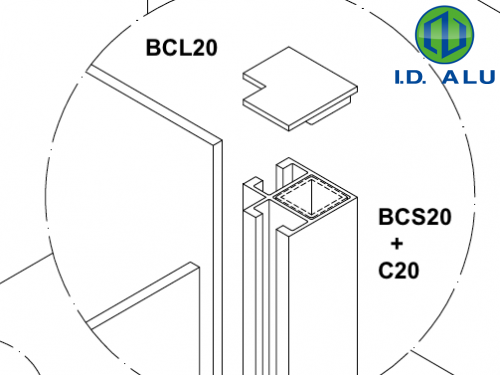 Bouchon pour assemblage BCS20 et C20