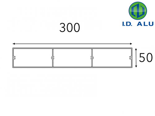 lame brise soleil 300x50