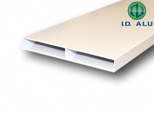 15018w : regle alu 150x18x2 blanc 9016 sat regle alu 150x18x2 blanc 9016 sat
