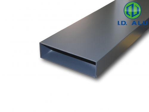 TR15040g : Tube rectangle alu 150x40 gris 7016 sat Tube rectangle alu 150x40 gris 7016 sat