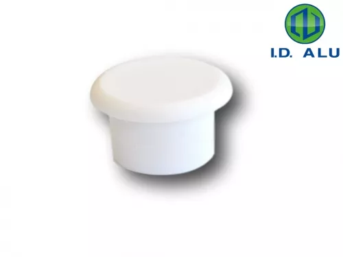 bouchon rond Ø40/5 blanc