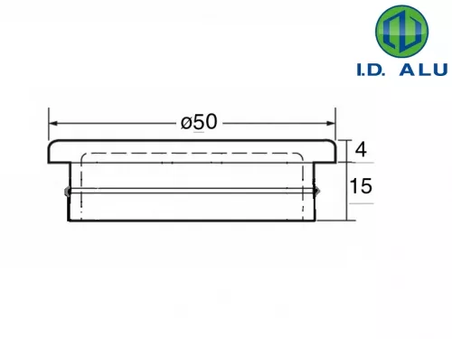 bouchon rond Ø 50