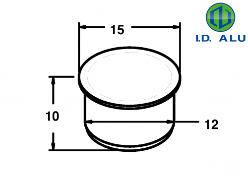 bouchon rond Ø12