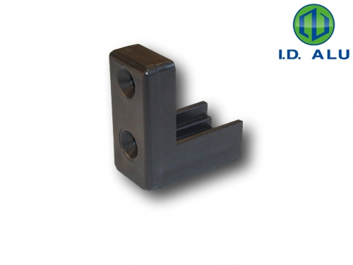 D3015n : support pour barreaudage noir support pour barreaudage noir