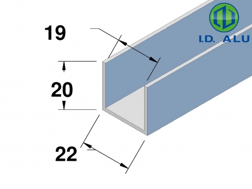 profil U 19mm