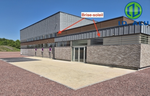 brise soleil complexe sportif - réalisé par MMD 59 5