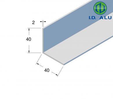 corniere alu 40x40 alu 10