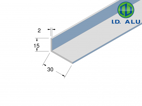 corniere inégale alu 30x15 17
