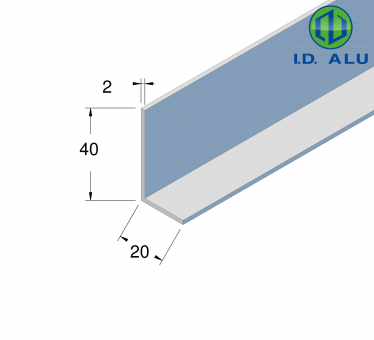corniere inégale alu 40x20 19