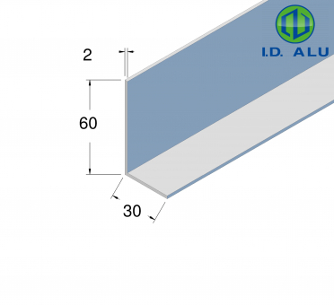 corniere inégale alu 60x30 24