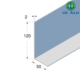 corniere inégale alu 120x50 32