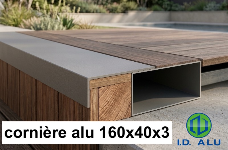 exemple de pose d'une corniere pour terrasse en bois