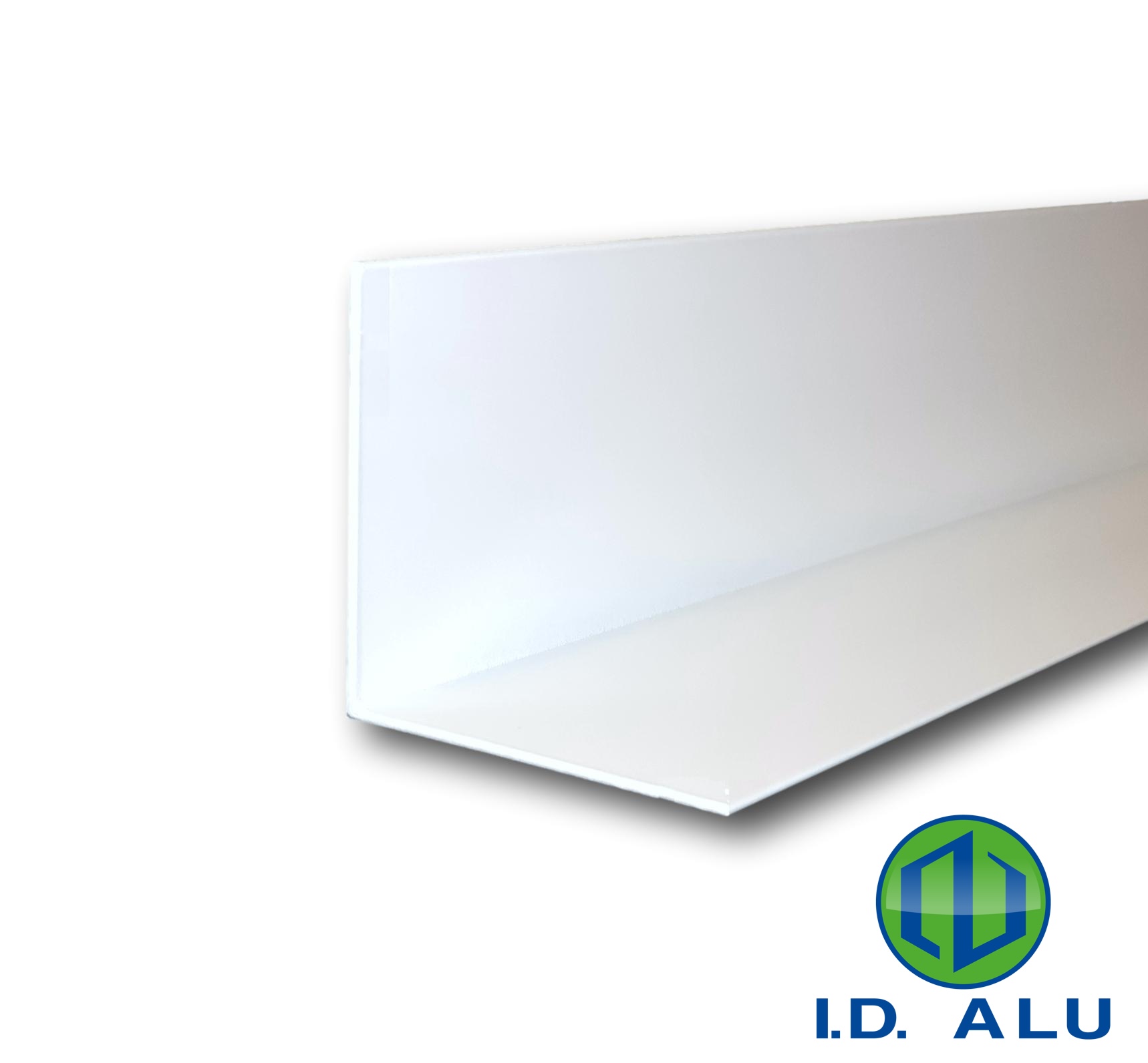 corniere alu 100x100 blanc 9016 SAT
