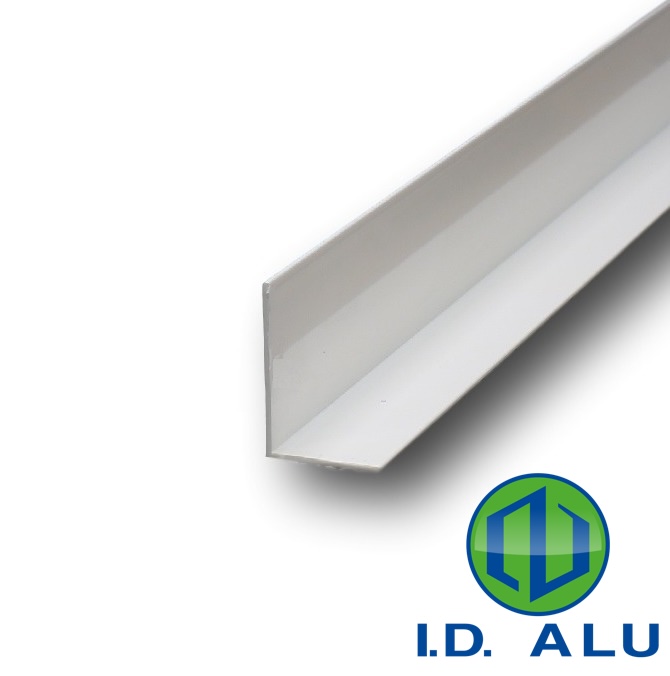 corniere aluminum 60x40x2 blanc 9016 SAT