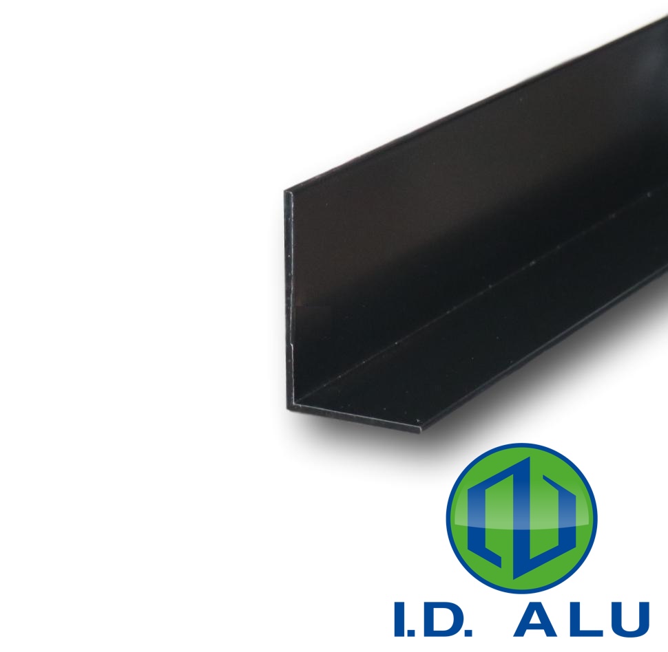 corniere aluminium 70x30 noir 9005 SAT